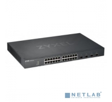 Сетевое оборудование ZYXEL XGS1930-28-EU0101F Гибридный Smart L2+ коммутатор NebulaFlex XGS1930-28, 24xGE, 4xSFP+, бесшумный, автономное/облачное управление