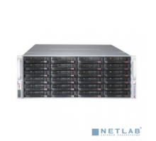 Корпус Supermicro CSE-847BE1C4-R1K23LPB Корпус компьютерный 4U SC847B LP CSE SAS3 Single Expander, 10K Fan 1200W PWS CSE-847BE1C4-R1K23LPB
