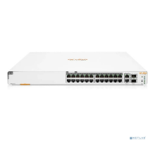 Сетевое оборудование Коммутатор HPE Instant on 1960 JL807A#ABB 24G 2x10G 2SFP+ 24PoE+ 370W управляемый