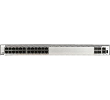 Коммутатор HUAWEI S5731-H24P4XC (24*10/100/1000BASE-T ports, 4*10GE SFP+ ports, 1*expansion slot, PoE+) + Basic Sotware + 1000W AC