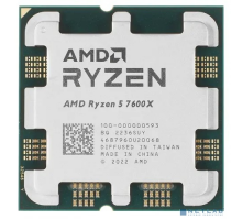 Процессор CPU AMD Ryzen 5  7600X OEM (100-000000593) {4.7/5.0GHz Boost,38MB,105W,AM5, with Radeon Graphics}