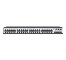  SNR Управляемый коммутатор уровня 2, 48 портов 10/100/1000Base-T, 4 порта 1/10G SFP+