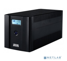 ИБП PowerCom Raptor RPT-2000AP LCD ИБП {Line-Interactive, 2000VA/1200W, Tower, 4xEURO, LCD, USB}{1107537}