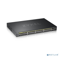 Сетевое оборудование Zyxel NebulaFlex Pro GS2220-50HP, Гибридный L2 коммутатор PoE+ rack 19