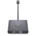 Адаптер Dell Adapter USB-C to Dual USB-A with Power Pass-Through купить QBS.ru