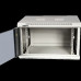 Шкаф настенный серии Pro, 6U 600x450, стеклянная дверь купить QBS.ru
