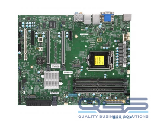 Материнская плата Supermicro MBD-X11SCA-F-B Серверная материнская плата C246 S1151 ATX купить QBS.ru