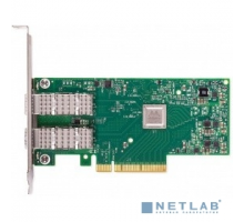 Опция к серверу Mellanox ConnectX-4 Lx EN network interface card, 10GbE dula-port SFP+, PCIe3.0 x8, tall bracket, ROHS R6 (MCX4121A-XCAT)