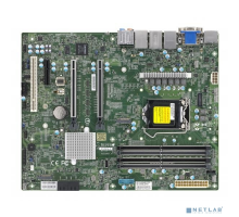 Материнская плата Supermicro MBD-X12SCA-F-O {Single LGA1200, Intel® W480, 4xDDR4, 4xSATA (RAID 0,1,5,10), 2x1GbE (Intel® I219LM + i225LM), IPMI 2.0 with LAN, 2x PCI-Ex16 + PCI-Ex4, 5V PCI 32bit, 2x M.2 PCI-e3.0x4}