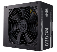 Блок питания Cooler Master MWE White, 600W, ATX, 120mm, 6xSATA, 4xPCI-E(6+2), APFC, 80+ White