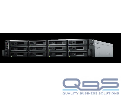 Система хранения данных Synology (Rack2U) 8C2,1Ghz/8Gb (64)/RAID0,1,10,5,6/upto12HP HDDs SATA(3,5or2,5)upto 36 with 2xRX1217RP/2xUSB/4GE+2x10GE/2xPCIe/iSCSI/2xIPcam(upto90)/2xRPS/no rail/1YW купить QBS.ru