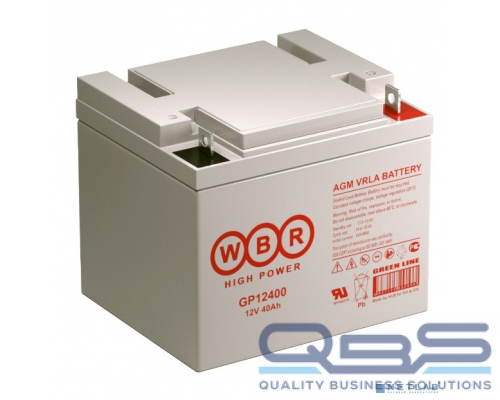 акб WBR Батарея GP12400 (12V/40Ah) купить QBS.ru