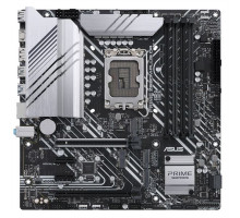 Материнская плата ASUS PRIME Z690M-PLUS D4, LGA1700, Z690, 4*DDR4, HDMI+DVI+DP, CrossFireX, SATA3 + RAID, Audio, Gb LAN, USB 3.2*8, USB 2.0*6, COM*1 header (w/o cable), mATX ; 90MB18Q0-M0EAY0