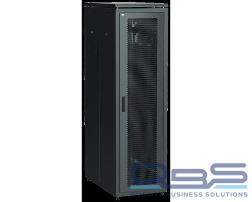 ITK Шкаф сетевой 19 LINEA N 42U 600х1000 мм перфорированные двери черный купить QBS.ru