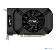 Видеокарта Видеокарта Palit PCI-E PA-GTX1050Ti StormX 4G nVidia GeForce GTX 1050TI 4096Mb 128bit GDDR5 1290/7000 DVIx1/HDMIx1/DPx1/HDCP oem NE5105T018G1-1070F BULK
