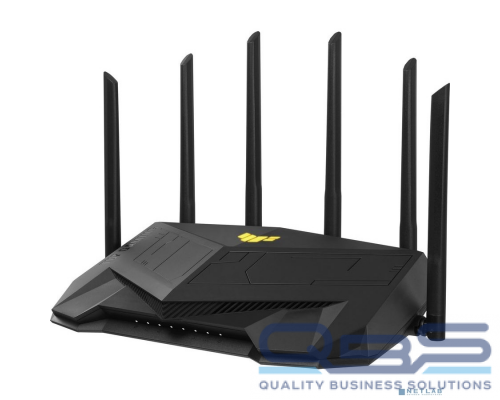 Сетевое оборудование Роутер беспроводной Asus TUF-AX5400 AX5400 10/100/1000BASE-TX/4G ready черный купить QBS.ru