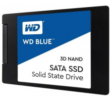 Твердотельный накопитель Western Digital SSD BLUE 1Tb SATA-III 2,5”/7мм 3D NAND WDS100T2B0A (аналог WDS100T1B0A), 1 year
