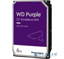 Жесткий диск 6TB WD Purple (WD62PURX) {Serial ATA III, 5400- rpm, 128Mb, 3.5