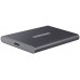 Тведотельный накопитель SSD Samsung T7 External 2Tb (2048GB) GREY USB 3.2 (MU-PC2T0T/WW) купить QBS.ru