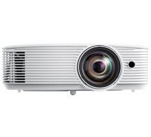 Проектор Optoma H117ST (DLP, WXGA(1280x800), 3800Lm, 30000:1, HDMI, VGA, Composite video, Audio-in 3.5mm, VGA-Out, Audio-Out 3.5mm,  1*10W speaker, White)