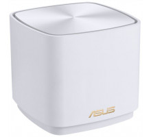Роутер ASUS XD4 (W-1-PK)//1 access point, 802.11b/g/n/ac/ax, до 574 + 1201Mbps, 2,4 + 5 gGz, white ; 90IG05N0-MO3R60