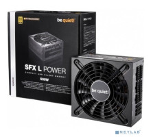 блок питания BeQuiet! SFX L Power 500W / SFX 3.3, APFC, 80 PLUS Gold, 120mm fan, full modular / BN238