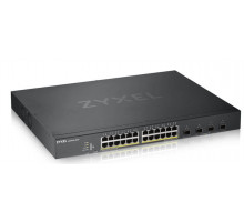 Гибридный Smart L2+ коммутатор PoE+ Zyxel NebulaFlex XGS1930-28HP, rack 19