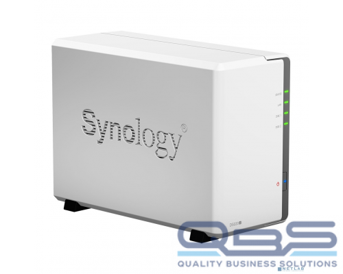 Дисковый массив Synology DS220j Сетевое хранилище, настольное исполнение 2BAY NO HDD USB3 купить QBS.ru