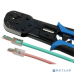 Монтажный инcтрумен Hyperline HL-3H00010 Инструмент обжимной для разъемов RJ45 серии PLEZ купить QBS.ru