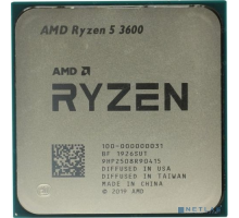Процессор CPU AMD Ryzen 5 3600 OEM {3.6GHz up to 4.2GHz/6x512Kb+32Mb, 6C/12T, Matisse, 7nm, 65W, unlocked, AM4}