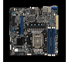 Серверная материнская плата ASUS Motherboard P12R-M,1xLGA1200,4x3200/2933/2666UDIMM(upto128GB),6xSATA3 6Gb/s p,1xM.2,2xPCIe Gen4 slot(1x16/1x8),2x1GbE,3Y Wr