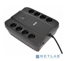 ИБП PowerCom Spider SPD-1000N ИБП {OffLine, 1000VA/550W, Tower, 8xEURO: 4 с резервным питанием, 4 с фильтрацией} (332717)