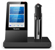  YEALINK WH67 UC, Беспроводная, HD звук, 120м DECT, Шумоподав, Дисплей 4, USB-хаб, Bluetooth, шт