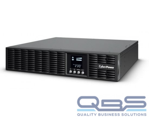 Источник бесперебойного питания CyberPower OLS1000ERT2U Online 1000VA/900W USB/RS-232/EPO/SNMPslot/RJ11/45/ВБМ (6 IEC С13) купить QBS.ru