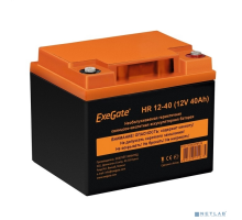 батареи Exegate EX282979RUS Аккумуляторная батарея ExeGate HR 12-40 (12V 40Ah, под болт М6)