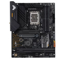 Материнская плата ASUS TUF GAMING B660-PLUS WIFI D4, LGA1700, B660, 4*DDR4, HDMI+DP, CrossFireX, SATA3 + RAID, Audio, Gb LAN, USB 3.2*8, USB 2.0*4, COM*1 header (w/o cable), ATX ; 90MB1920-M0EAY0