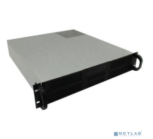 Корпус Procase RE204-D0H8-M-48 Корпус 2U server case,0x5.25+8HDD,черный,без блока питания(PS/2,mini-redundant),глубина 480мм,mATX 9.6