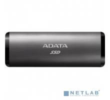носитель информации Твердотельный диск 1TB A-DATA SE760, External, USB 3.2 Type-C, R/W -1000/- MB/s 3D-NAND, титановый серый ASE760-1TU32G2-CTI