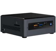 Платформа Intel BOXNUC7CJYHN Celeron J4005, 2*DDR4, 2.5" HDD/SSD, HD Graphics, 7.1CH, WiFi, BT, Glan, 4*USB3.0, 2*HDMI, card-reader,