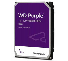 Жесткий диск Western Digital HDD SATA-III  4Tb Purple WD42PURZ, IntelliPower, 256MB buffer (DV&NVR), 1 year