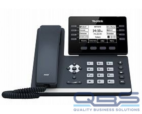 Ip телефон YEALINK SIP-T53W, 12 аккаунтов, USB, Bluetooth, WiFi, GigE, без БП, шт купить QBS.ru