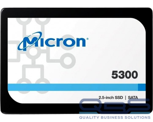 Твердотельный накопитель Micron 5300MAX 480GB SATA 2.5 SSD Enterprise Solid State Drive, 1 year купить QBS.ru