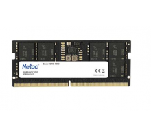 Оперативная память Netac Basic SODIMM 16GB DDR5-4800 (NB5-38400) C40 40-40-40-77 1.1V Memory module
