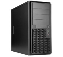 Корпус Midi Tower InWin PE689 Black 850W IP-P850BK3-3   USB3.0*2+A(HD)+front fan 120mm*1+rear fan 120mm*1+ 2*2SATA+1*1SATA+Intrusion Switch/ holes for SL20”    RACKMOUNT