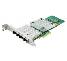 Сетевая карта LR-Link NIC PCIe x4, 4 x 1G SFP, Intel i350 chipset (FH+LP)