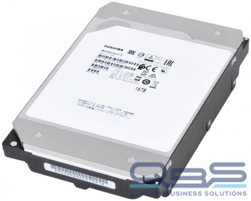 Жесткий диск Toshiba Enterprise HDD 3.5 SAS 16ТB, 7200rpm, 256MB buffer (MG08SCA16TE), 1 year купить QBS.ru