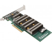 Контроллер Adaptec SmartRAID 3204-8i Storage controller (RAID) 8 Channel, SATA 6Gb/s / SAS 24Gb/s / PCIe 4.0 (NVMe), RAID 0, 1, 5, 6, 10, 50, 60, 1 year
