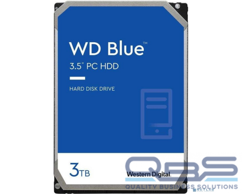 Жесткий диск 3TB WD Blue (WD30EZAZ) {Serial ATA III, 5400 rpm, 256Mb buffer} купить QBS.ru
