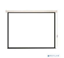 Экраны LUMIEN Lumien Eco Control LEC-100104 Экран с электроприводом 244x244 см (раб. область 236х236 см) Matte White черная кайма по периметру 1:1                                                                  
