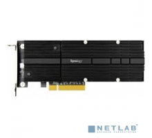 Дисковый массив Synology M2D20 Сетевое хранилище M.2 SSD-NVME adapter,PCIe 3.0x8, M.2 22110/2080